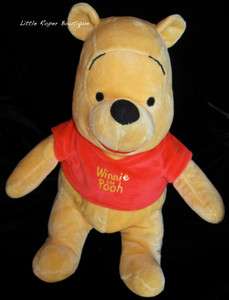 Winnie The Pooh Plush Disney Kohls Care For Kid Stuffed Bear Baby Toy 