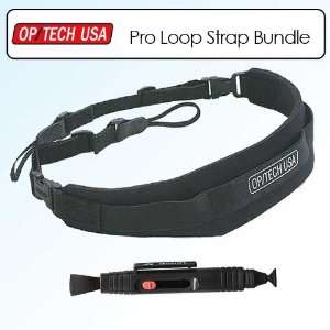  OpTech Pro Loop Strap HC Black  1501372 Bundle With 