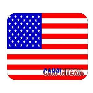  US Flag   Carpinteria, California (CA) Mouse Pad 