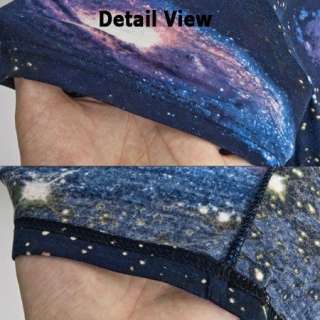 Galaxy T Shirt with Stellar Space Graphic Print for Man or Woman 