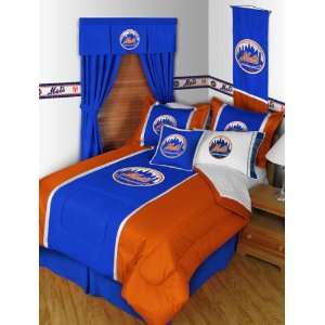  New York Mets MLB Applique Bedding Set