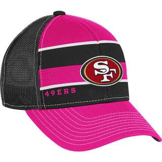 Reebok San Francisco 49ers Womens Breast Cancer Awareness Trucker Hat 