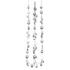 Allstate Floral 9 Bangle/Bead Garland Silver (Pack of 12)