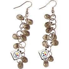 Touch By Alyssa Milano Pittsburgh Steelers Glass Bead Earring With 
