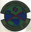 US Air Force 149th Combat Communications Sq Patch