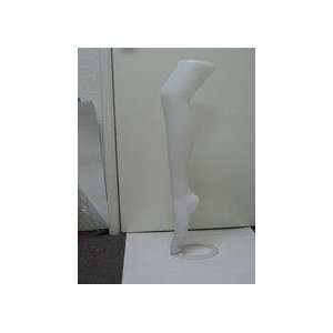  Mannequin Hosiery Leg Form    White