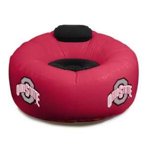  Ohio State Buckeyes Vinyl Inflatable Chair: Sports 