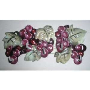 Grapes Grapevine Key Rack Hook Kitchen Home Decor:  Home 