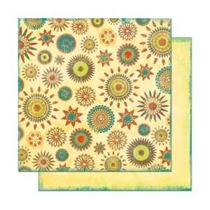  Bo Bunny Flower Child Double Sided Heavy Weight Paper 12 