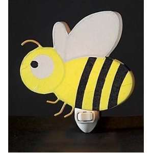  Childrens Quality Designed Yellow Bee Bedroom Night Light Baby