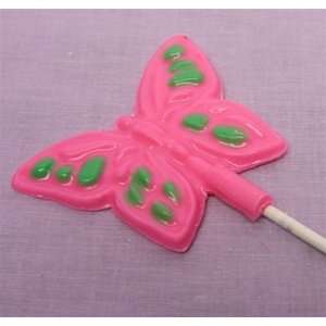Chocolate Butterfly Lollipop (Set of 6) Assorted colors  
