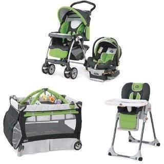  Chicco Matching Stroller System High Chair and Play Yard 