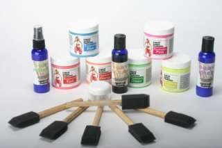 Black Light Liquid Latex Body Paint Kit w/ Glitter NIB  