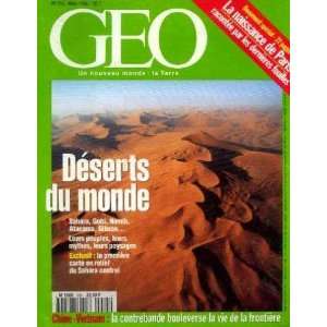   Géo n°205, mars 1996  Déserts du monde collectif Books