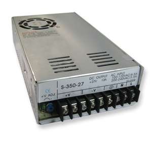 350W 27V DC 13A Power Supply Regulated Switching New  