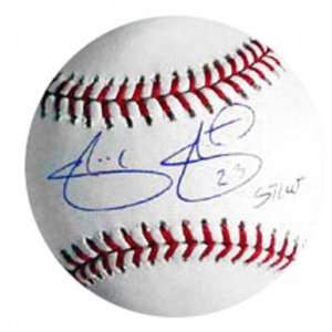 Shannon Stewart Autographed Baseball with Stew Inscription:  