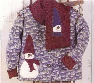 HOW TO MAKE RAGGY JACKETS Quilting Pattern Book ~ NEW  