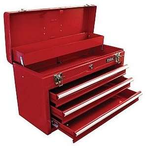  21 inch 3 drawer portable tool chest with 1 tray