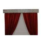 BCL BCL Drapery Hardware, Curtain Rod Valance, Braid on Handcrafted 
