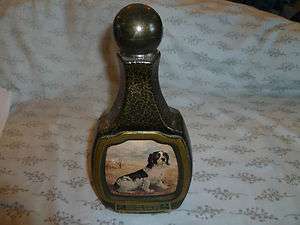 Vintage Jim Beam, Beams Choice James Lockhart Artwork Collector Bottle 