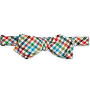 Home > Accessories > Ties > Bow ties > Check Cotton Twill Bow 