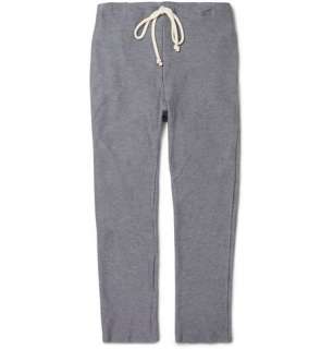 The Elder Statesman Knitted Cotton and Cashmere Blend Trousers  MR 
