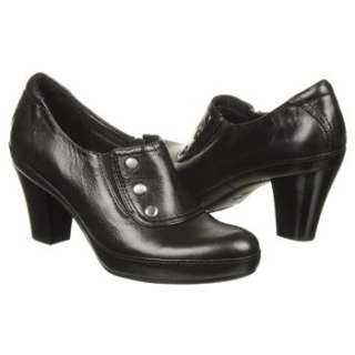 Womens Clarks Vermont Terrace Black Leather Shoes 