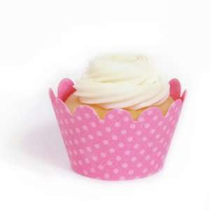  Dress My Cupcake Maya Mini Blush Pink Cupcake Wrappers 