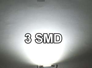 3SMD LED Kennzeichenbeleuchtung BMW X5 E53 X3 E83 X6 X1  