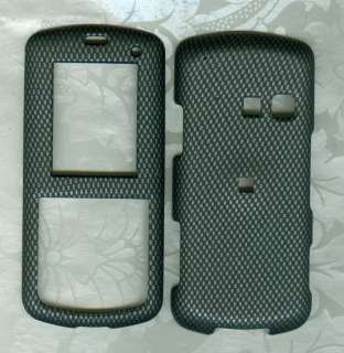 carbon LG Banter UX265 AX265 PHONE HARD SNAP ON COVER  
