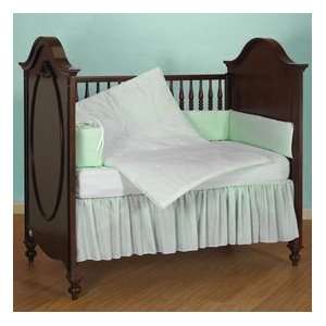  Gala Gingham Crib Bedding Set  Green: Baby