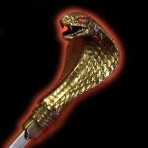  Black Cobra Sword Cane 