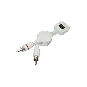  Retractable Audio Cable For Apple iPod, iPhone: Home 