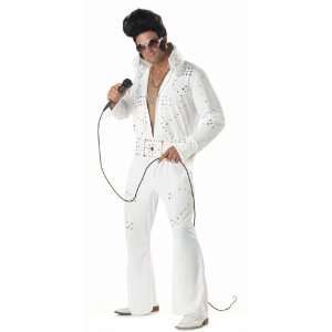    Adult Deluxe Elvis Costume Size X large 44 46: Everything Else