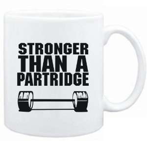  Mug White Stronger than a Partridge  Animals