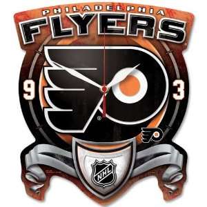    NHL Philadelphia Flyers Hi Def Wall Clock