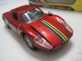 Politoys Porsche 904 GTS Metallic Red 1:43 Diecast NIB  