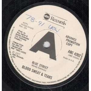  BLUE STREET 7 INCH (7 VINYL 45) UK ABC 1977 BLOOD SWEAT 