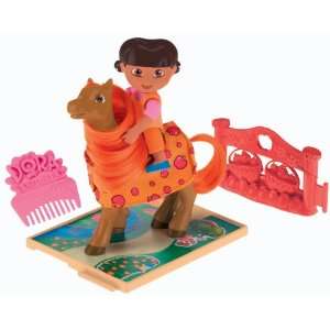  Fisher Price Doras Pony Adventures Playset Dora & Apple 