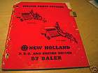 New Holland 270 271 Hayliner Baler Parts Manual NH Hay  