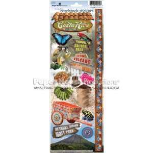  Costa Rica: Cardstock Stickers: Arts, Crafts & Sewing