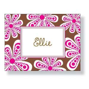  Inkwell   Folded Note Personalized Stationery (Cocoa 