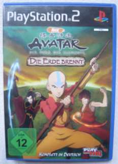 PS2 Avatar Der Herr der Elemente: Die Erde brennt in Saarland 