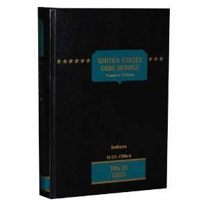  United States Code Service, Lawyers Edition (Title 25 