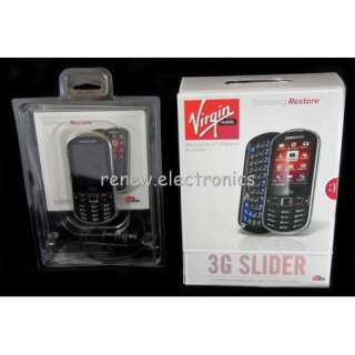 Virgin Mobile Samsung Restore 3G Slider LN MINT!  