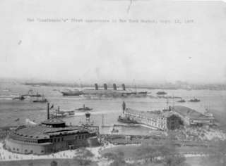  New York harbor, Sept. 13, 1907. Size of photo 7.4x10. Quality of