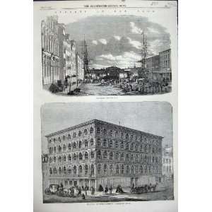  1859 Wall Street New York Broadway Store Haughwont