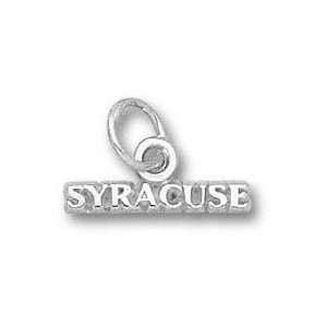  Syracuse Orange Sterling Silver SYRACUSE Pendant 