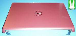 Dell Inspiron 1564 LCD Cover & Hinges PINK 69C4X (NEW)  
