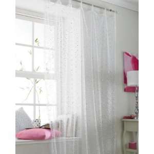  Popsicle White Voile Curtain  (CTV053924) [Kitchen & Home 